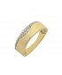 Χρυσό δαχτυλίδι ζιργκόν 14κ. D55
