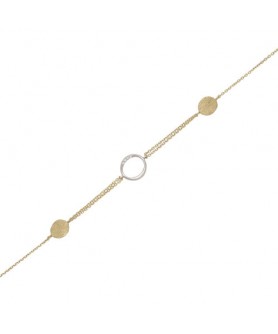 Χρυσό Βραχιόλι 14κ. Με Ζιργκόν Β106